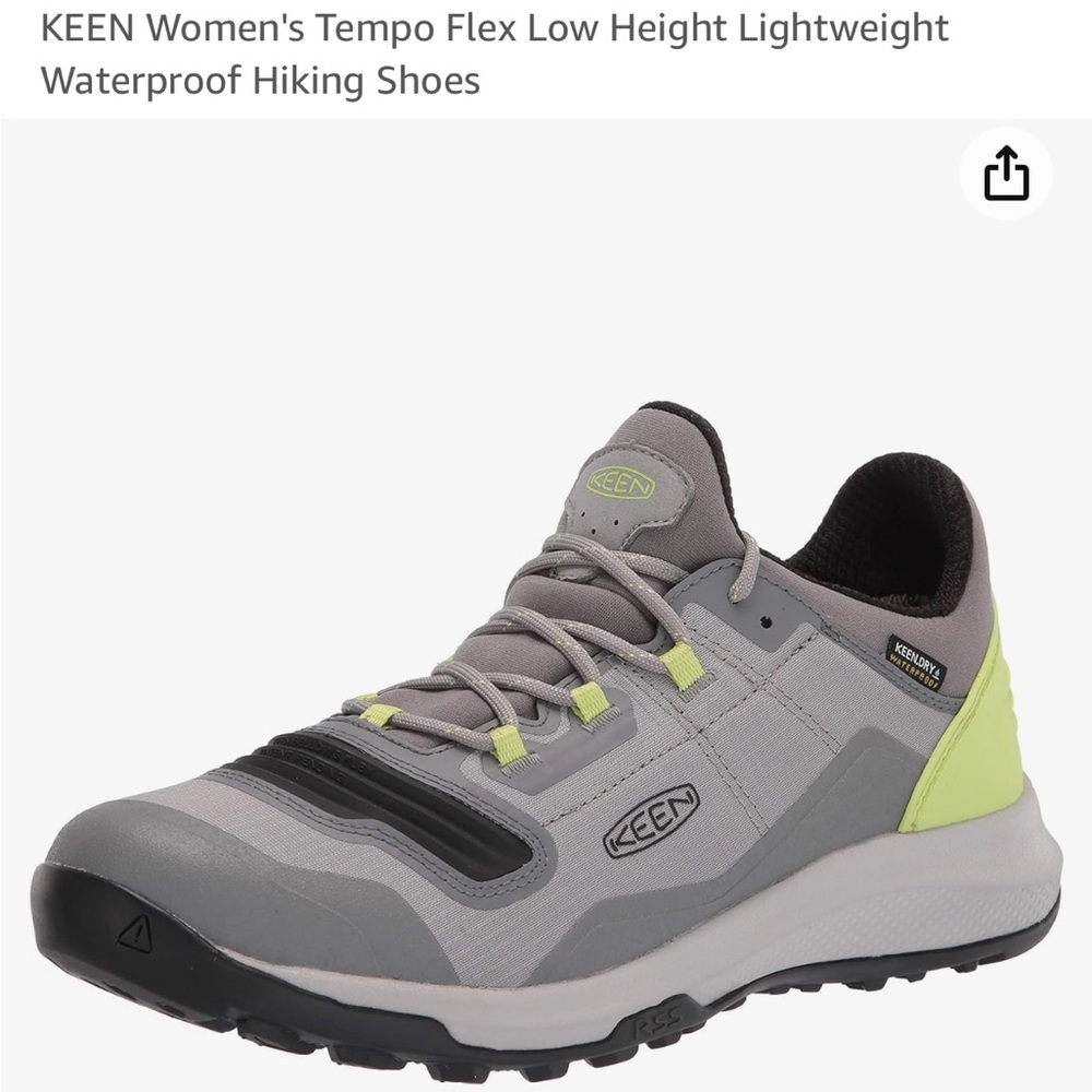 Keen women’s Tempo-flex low height hiking sneakers
